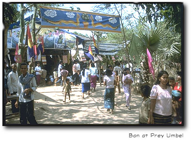 Memorial ceremony at Prey Umbel