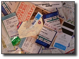 Tickets, Toothpaste, Towelettes, and such