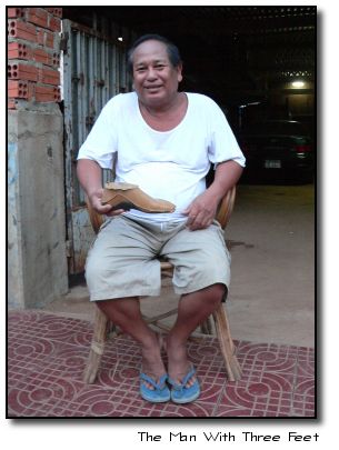 Artificial foot maker