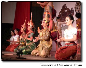 Dancers at Sovanna Phum