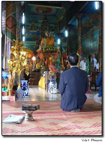 Interior, Wat Phnom